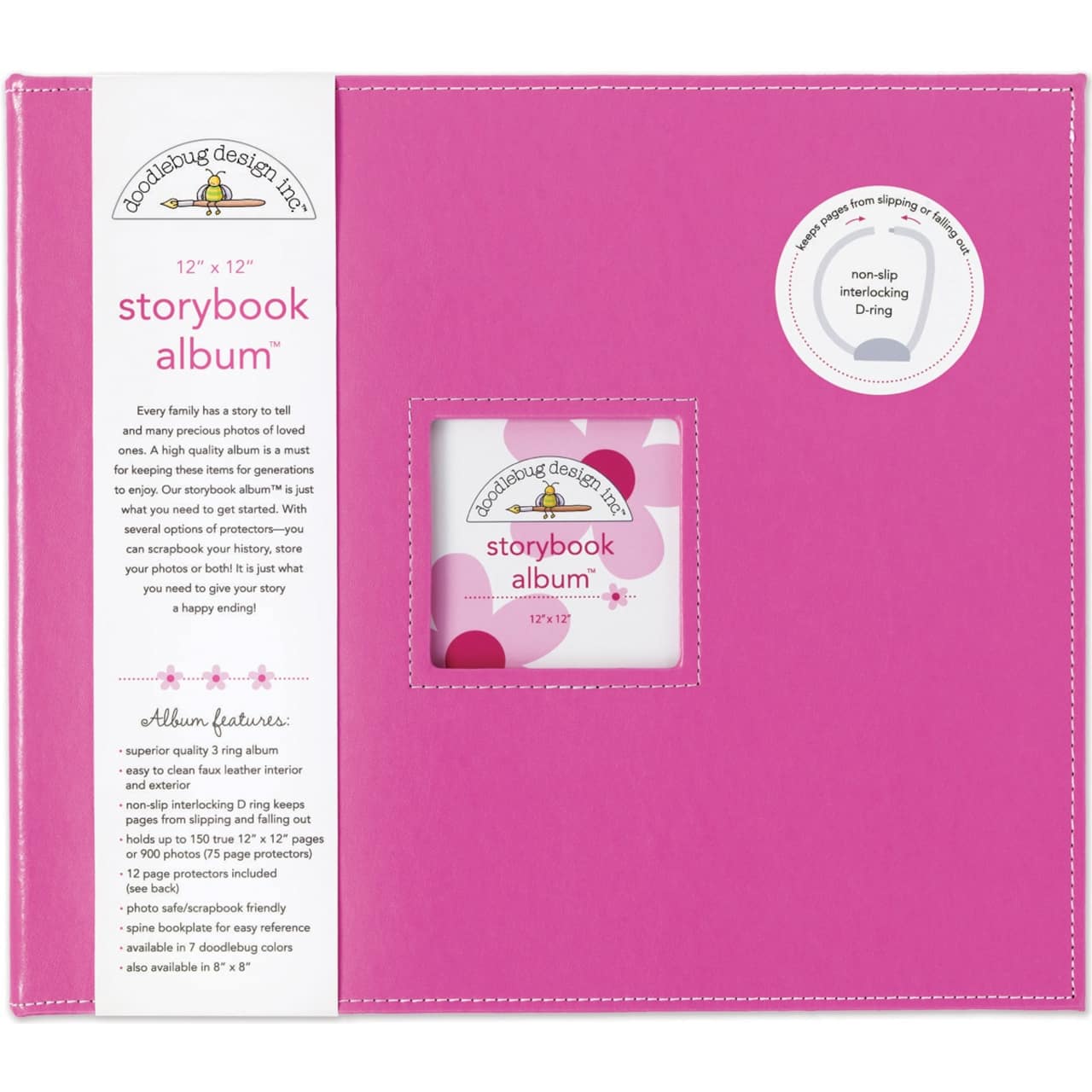 Doodlebug Design Inc.™ Storybook Album™, 12" x 12"